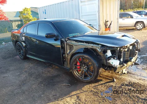 2021 Dodge Charger Scat Pack Rwd из США, поврежденный, VIN 2C3CDXGJ1MH555084